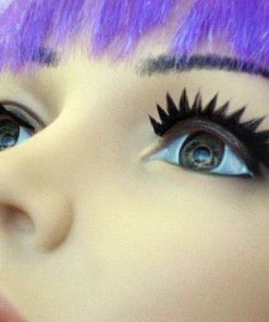 Carnival Products Jagged False Black Eyelashes