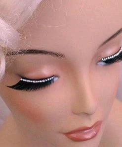 Carnival Products Bright Diamonds False Eyelashes Black Womens