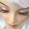 Carnival Products Holographic Tinsel False Eyelashes Black Womens