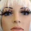Carnival Products Feathers False Long Black Eyelashes Womens