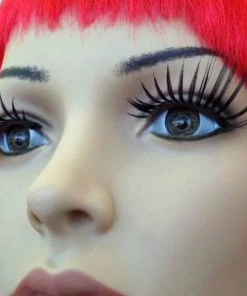 Carnival Products Womens Spidery Long False Black Eyelashes