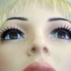 Carnival Products Spiky False Black Eyelashes Womens