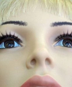 Carnival Products Spiky False Black Eyelashes Womens