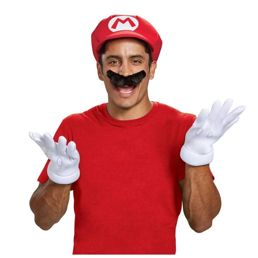 Disguise Buy Costumes Super Mario Adult Accessory Kit 3 Disguise Buy Costumes Super Mario Adult Accessory Kit