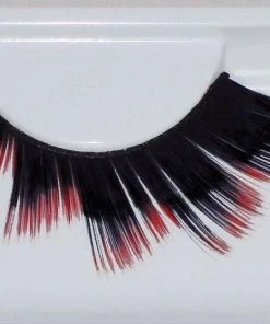 Carnival Products Jagged False Eyelashes With Red Tips 7 Carnival Products Jagged False Eyelashes With Red Tips