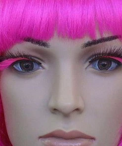 Carnival Products Oversized Pink & Black False Eyelashes Womens