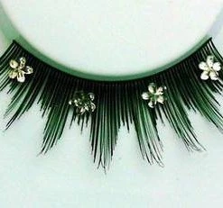 Carnival Products Daisies Crystal False Eyelashes Black