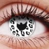 ColourVue Glow White Leopard Contact Lenses