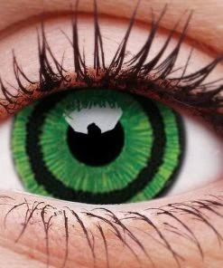 ColourVue Buy Costumes Green Goblin Contact Lenses