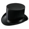 Carnival Products Magician Black Satin Costume Top Hat Fancy Dress