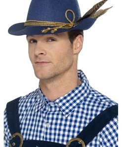 Smiffy's Womens Oktoberfest Hat Traditional Bavarian Rutger Hat