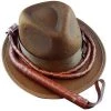 Sweidas Indiana Jones Hat & Whip Costume Set
