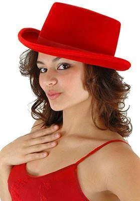 Sweidas Top Hat Velvet Red 3 Sweidas Top Hat Velvet Red