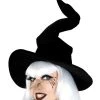 Tomfoolery Witch Hat Wired Black Velvet Buy Costumes