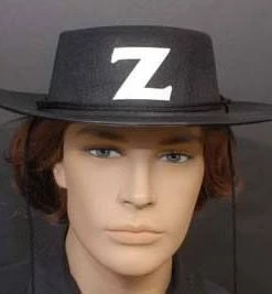 Interalia Zorro Costume Hat