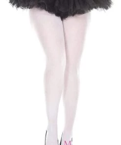 Music Legs Tights Opaque Coloured Plus Size Fancy Dress Pantyhose