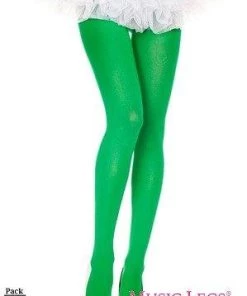 Music Legs Tights Opaque Coloured Regular Size Pantyhose Fancy Dress