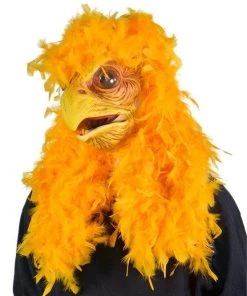 Carnival Products Chicken Mask With Moving Mouth Mens
