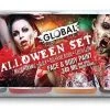 Global Colours Halloween Face & Body Paint Set Womens
