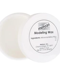 Modeling Clear Wax Mehron Prosthetic Costume Make-Up