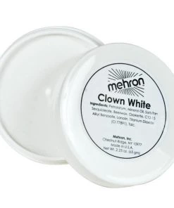 Clown White Foundation Mehron Makeup Professional Mime Greasepaint