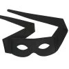 Tomfoolery Zorro Black Tie Up Eye Mask Hero Masquerade