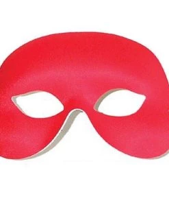 Tomfoolery Mens Half Face Men's Masquerade Masks In Black White & Red