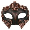 Tomfoolery Lorenzo Men's Masquerade Baroque Inspired Venetian Style Mask