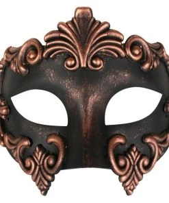 Tomfoolery Lorenzo Men's Masquerade Baroque Inspired Venetian Style Mask