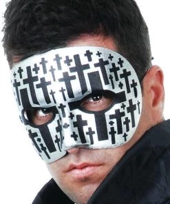 Tomfoolery Mr X Masquerade Mask