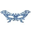 Tomfoolery Serena Women's Blue Masquerade Lace Mask