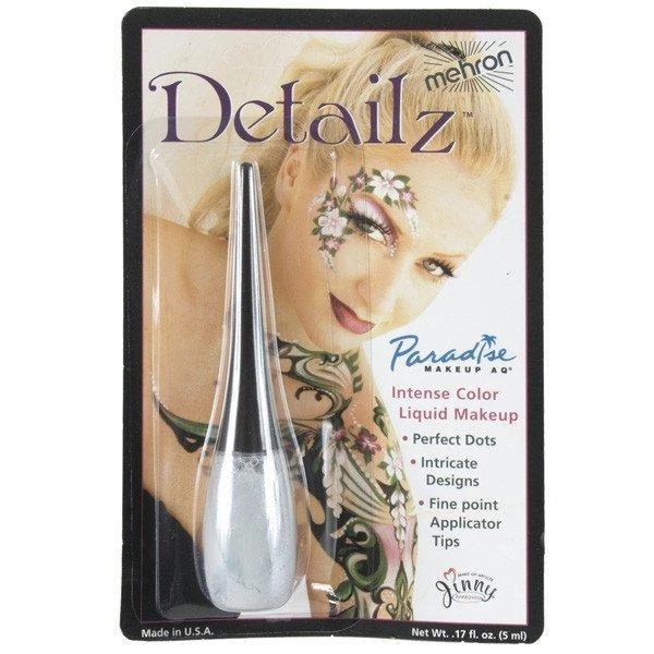 Detailz Mehron Silver 80's 3 Detailz Mehron Silver 80's