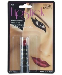 Lipstick Mehron Green, Silver, Black & Red