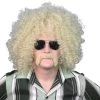 Carnival Products Afro 70s & 80s Blonde Wig Womens