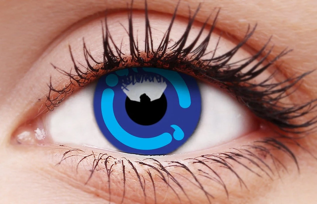 ColourVue Moon Princess Blue Contact Lenses 3 ColourVue Moon Princess Blue Contact Lenses