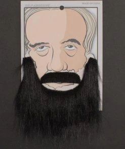 Interalia Beard And Moustache Stick-On Party Fake Facial Hair Mens