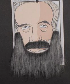 Interalia Beard And Moustache Stick-On Party Fake Facial Hair Mens