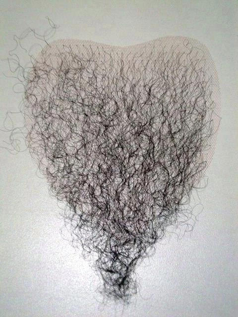 Carnival Products Mens Curly Chest Wig Black Human Hair 70s Costume Accessory 4 Carnival Products Mens Curly Chest Wig Black Human Hair 70s Costume Accessory