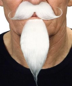Tomfoolery Colonel Sanders Moustache & Beard Buy Costumes