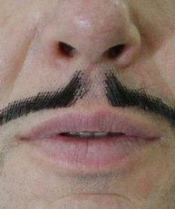 Carnival Products Gangster Black 1920's Stick-on Costume Pencil Mustache Mens
