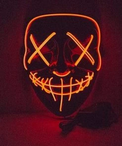 Carnival Products Buy Costumes The Purge Light Up Halloween Masks
