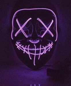 Carnival Products Buy Costumes The Purge Light Up Halloween Masks