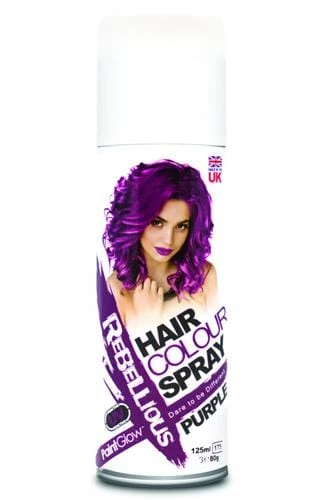 Carnival Products Womens Purple Hair Spray 3 Carnival Products Womens Purple Hair Spray