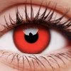 ColourVue Buy Costumes Red Devil 1 YEAR Contact Lenses