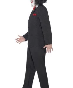 Smiffy's Saw Jigsaw Puppet Adult Halloween Costume Mens Licensed Fancy Dress