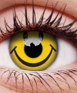 ColourVue Smiley Face Contact Lenses