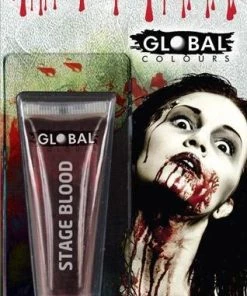 Global Colours Womens Blood Fake Stage Halloween Costume Makeup