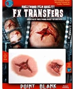 Tinsley Transfers Bullet Head Wound Fake Crime Scene Halloween Costume Makeup 3D FX Transfers Buy Costumes