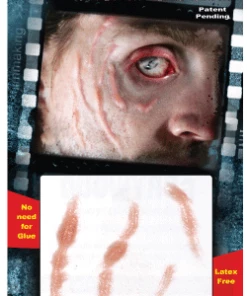 Tinsley Transfers Buy Costumes Doctor Evil Face Scar Halloween Costume Fancy Dress 3D FX Transfers