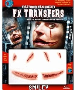 Tinsley Transfers Smiley Halloween Costume Makeup 3D FX Transfers 7 Tinsley Transfers Smiley Halloween Costume Makeup 3D FX Transfers